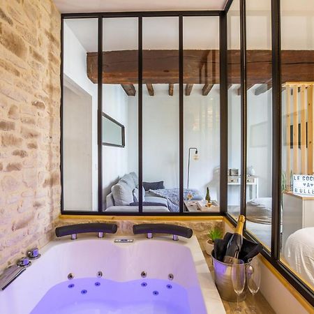 Cocon à Bulles Chic vue Cathédrale avec Spa-jacuzzi Chartres Extérieur photo