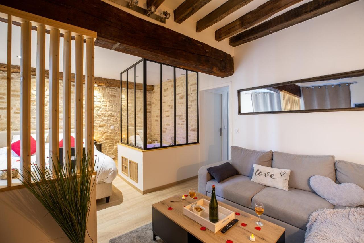 Cocon à Bulles Chic vue Cathédrale avec Spa-jacuzzi Chartres Extérieur photo